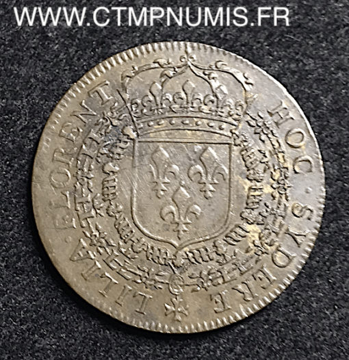 JETON BRONZE LOUIS XIV ND R/ ECU DE FRANCE