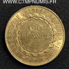 100 FRANCS OR GENIE III° REPUBLIQUE 1879 A