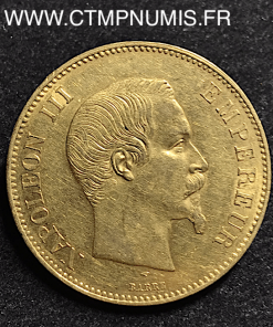 100 FRANCS OR NAPOLEON III 1855 A PARIS