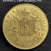 100 FRANCS OR NAPOLEON III TETE LAUREE 1869 A
