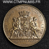 JETON BRONZE ASSURANCE L’INCENDIE LYON 1885