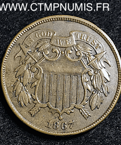 USA 1 SMALL CENTS INDIEN 1874 TTB+