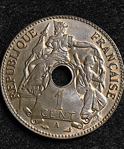 INDOCHINE 1 CENT 1899 A PARIS SUP