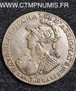 MONNAIE SIX BLANCS DE MONTAGNY 1791