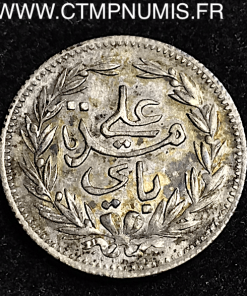 TUNISIE 1/2 PIASTRE ARGENT ALI BEY 1308 (1891) 