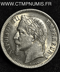 1 FRANC ARGENT NAPOLEON III 1866 A PARIS 