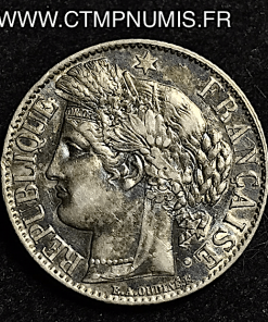 1 FRANC ARGENT CERES III° REPUBLIQUE 1888