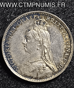 GRANDE BRETAGNE 3 PENCE ARGENT 1888