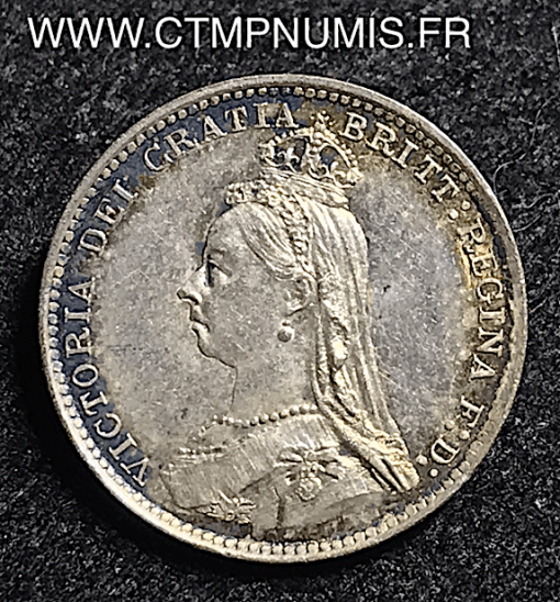 GRANDE BRETAGNE 3 PENCE ARGENT 1888