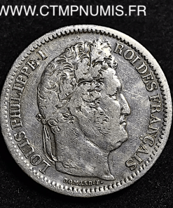 2 FRANCS  LOUIS PHILIPPE 1834 M TOULOUSE