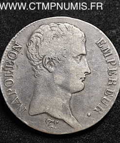 5 FRANCS ARGENT NAPOLEON AN 14 M TOULOUSE