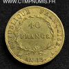 40 FRANCS OR NAPOLEON AN 13 A PARIS