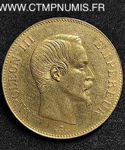 100 FRANCS OR NAPOLEON III 1855 A PARIS