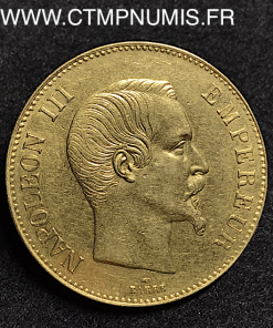 100 FRANCS OR NAPOLEON III 1855 A PARIS