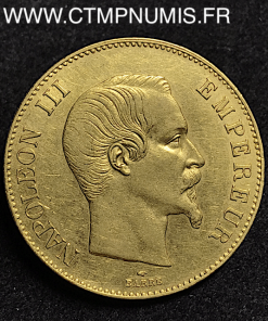 100 FRANCS OR NAPOLEON III 1859 A PARIS