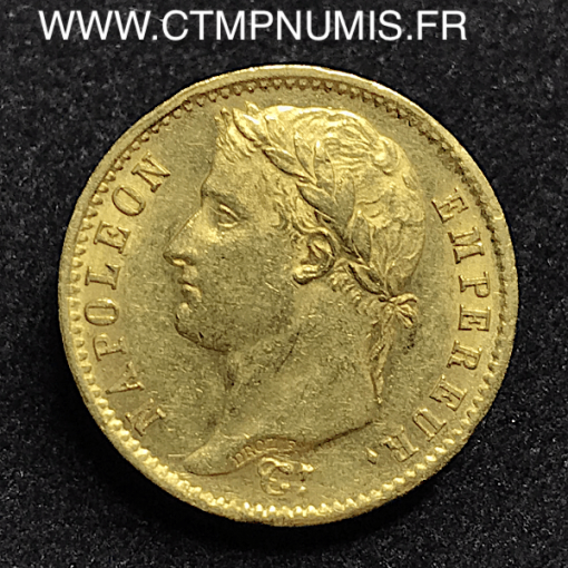 20 FRANCS OR NAPOLEON I°   1807 A PARIS