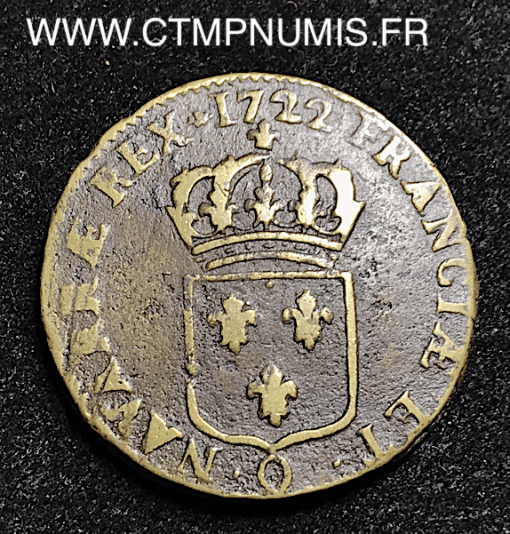 LOUIS XV SOL 1722 Q PERPIGNAN