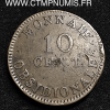 10 CENTIMES  ANVERS 1814 WOLSCHOT