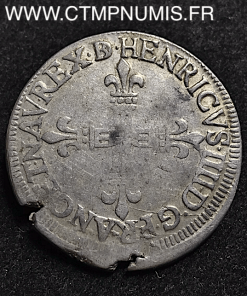 HENRI IV 1/4 ECU FRANCE NAVARRE BEARN 1600