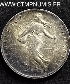 1 FRANC ARGENT SEMEUSE 1911 SUP