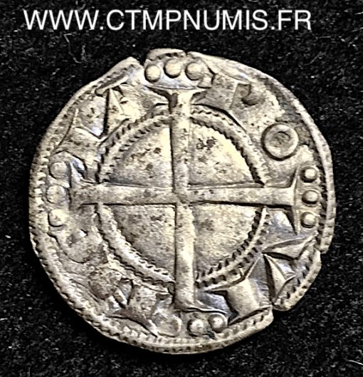 PROVENCE DENIER ARGENT ALPHONSE II D’ARAGON