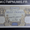 1000 FRANC CERES MERCURE 21 JANVIER 1932