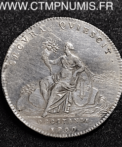 JETON DU LANGUEDOC ARGENT LOUIS XIV 1700