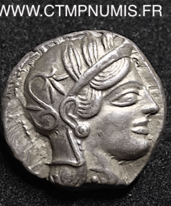 TETRADRACHME ARGENT ATHENES ATTIQUE ATHENA CHOUETTE