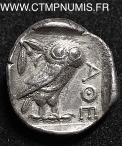 TETRADRACHME ARGENT ATHENES ATTIQUE ATHENA CHOUETTE