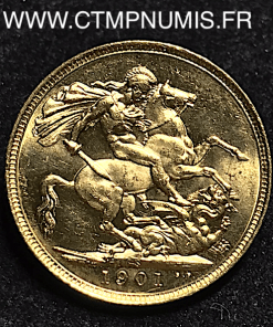 1 SOUVERAIN OR VICTORIA 1901 S SYDNEY