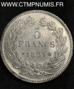 5 FRANCS ARGENT LOUIS PHILIPPE 1831 TOULOUSE