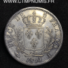 5 FRANCS ARGENT LOUIS XVIII 1814 I LIMOGES