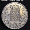 5 FRANCS ARGENT LOUIS XVIII 1824 M TOULOUSE