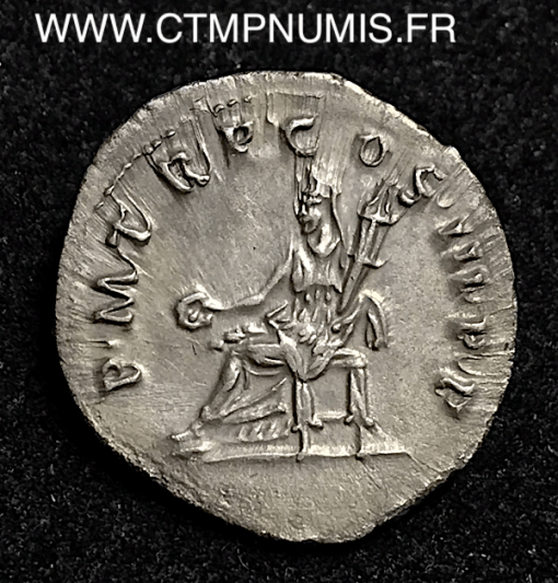 TRAJAN DENIER ARGENT R/ VESTA SPL