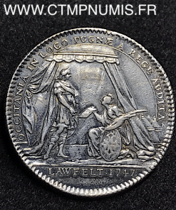 JETON ARGENT LOUIS XV LANGUEDOC 1748 PAIX 