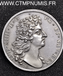 JETON ARGENT LOUIS XIV LES ETATS DE LILLE 1685