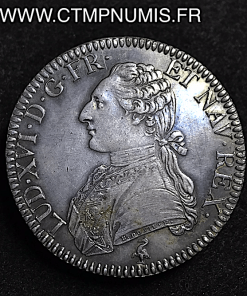 LOUIS XVI ECU ARGENT 1790 PARIS