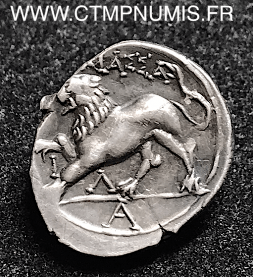 MARSEILLE DRACHME ARGENT  D’ARTEMISE  LION