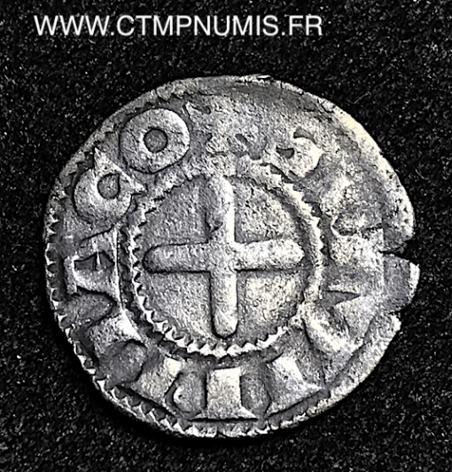 DENIER ARGENT FEODALE PRIEURE SOUVIGNY