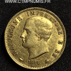 ITALIE 40 LIRE OR NAPOLEON 1814 M MILAN