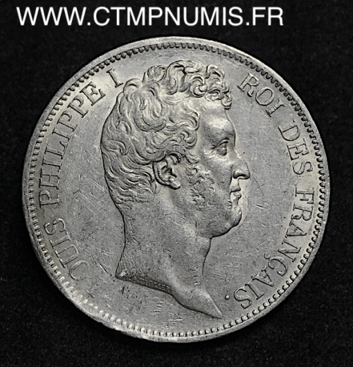 5 FRANCS ARGENT LOUIS PHILIPPE 1831 W LILLE