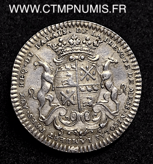 JETON ARGENT ILE DE FRANCE LAMBERT 1725