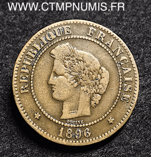 5 CENTIMES CERES 1896 A PARIS TORCHE