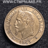 5 CENTIMES NAPOLEON III LAUREE 1863 A PARIS