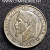 5 CENTIMES NAPOLEON III LAUREE 1861 K BORDEAUX