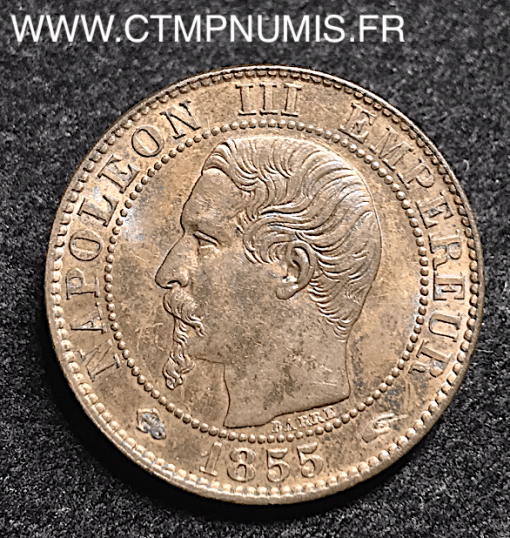 5 CENTIMES NAP0LEON III 1855 A PARIS ANCRE