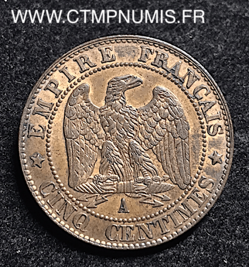 5 CENTIMES NAP0LEON III 1855 A PARIS ANCRE