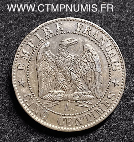 5 CENTIMES NAPOLEON III 1854 A PARIS