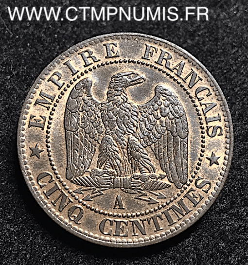 5 CENTIMES NAPOLEON III 1853 A PARIS