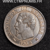 5 CENTIMES NAPOELON III 1854 K BORDEAUX